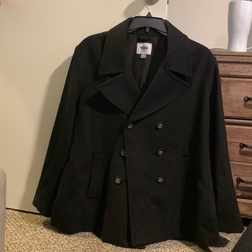 Black winter coat
